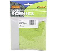 Hornby R7156 Flockage - Bright Green for Model Railway OO Gauge, Model Train Accessories for Adding Scenery, Dioramas, Woodland, Buildings and More, Model Making Kits - 1:76 Scale Model Accessory