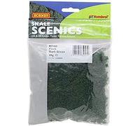 Hornby R7163 Flock - Dark Green for Model Railway OO Gauge, Model Train Accessories for Adding Scenery, Dioramas, Woodland, Buildings and More, Model Making Kits - 1:76 Scale Model Accessory