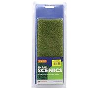 Hornby R7190 Foliage - Middle Green Meadow for Model Railway OO Gauge, Model Train Accessories for Adding Scenery, Dioramas, Woodland, Buildings and More, Model Making Kits - 1:76 Scale Accessory