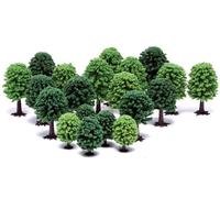 Hornby R7198 Hobby' Deciduous Trees for Model Railway OO Gauge, Model Train Accessories for Adding Scenery, Dioramas, Woodland, Buildings and More, Model Making Kits - 1:76 Scale Model Accessory