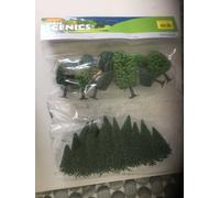 Hornby R7201 Hobby' Mixed (Deciduous and Fir) Trees Model Railway OO Gauge Track Mat, Model Train Accessories for Adding Scenery, Dioramas, Woodland, Buildings and More, Model Making Kits - 1:76 Scale
