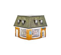 Hornby R7269 OO Gauge The Offie, Model Railway Building | Model Railway Accessories, Miniature Diorama Scenery for Hornby Train Sets, Lifelike Building Models, Scale 1:76