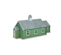 Hornby R7270 OO Gauge Tin Tabernacle - Model Railway Accessories, Miniature Diorama Scenery Train Sets - Lifelike Building Models - Scale 1:76