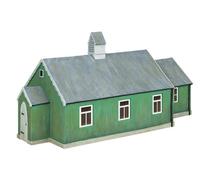 Hornby R7270 OO Gauge Tin Tabernacle - Model Railway Accessories, Miniature Diorama Scenery Train Sets - Lifelike Building Models - Scale 1:76