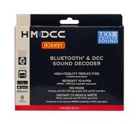 Hornby R7336 HM7000-8TXS: Bluetooth® & DCC Sound Decoder (8-pin) - Hornby Accessories for 00 Gauge Track & Train Sets - Compatible with Select Hornby Model Trains, White