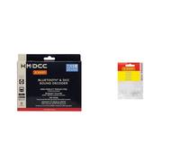 Hornby R7336 HM7000-8TXS: Bluetooth & DCC Sound Decoder (8-pin) & R8232 Digital Electric Point Clips - Spare Parts and Train Accessories