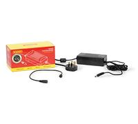 Hornby R7337 15V 4 Amp Transformer (UK) + 15V Power Supply Adapter Bundle - Hornby Accessories for 00 Gauge Track & Train Sets - Compatible with Select Hornby Model Trains, Black
