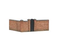 Hornby R7355 – OO Gauge Model Railway Accessory: Victorian Terrace Garden Wall (Front/Right) 1:76