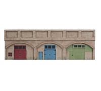 Hornby R7367 Skaledale Low Relief Viaduct with Lock Ups 2 Red Brick