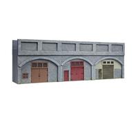 Hornby R7368 OO Gauge Low Relief Blue Brick Viaducts x 2 - Model Railway Accessories, Miniature Diorama Scenery for Hornby Train Sets - Lifelike Building Models - Scale 1:76