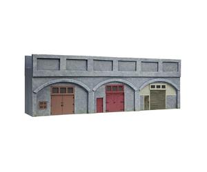 Hornby R7368 OO Gauge Low Relief Viaduct with Lock Ups 2 Engineers Blue | Hornby OO Gauge Viaducts x, Model Railway Accessories, Miniature Diorama Scenery for Train Sets