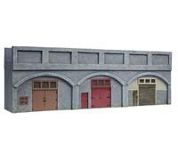 Hornby R7368 Skaledale Low Relief Viaduct with Lock Ups 2 Engineers Blue Brick