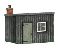 Hornby R7369 GWR Lamp Room and Private Office Pack - Model Railway Accessories, Miniature Diorama Scenery for Hornby Train Sets - Lifelike Train Building Model - Scale 1:76