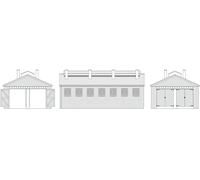 Hornby R7394 GWR Dunster Engine Shed Acessories - Lineside Signals and Buildings for Model Railway Sets