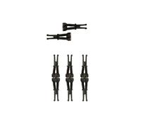 Hornby R7400 Vacuum Pipe Magnetic Coupling Pack - 17mm - Spare Parts and Train Accessories for Hornby OO Gauge Model Railway Sets, Coupling and Modelling Tools - 16 x Magnetic Couplings, Scale 1:76