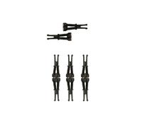 Hornby R7400 Vacuum Pipe Magnetic Coupling Pack - 17mm - Spare Parts and Train Accessories for Hornby OO Gauge Model Railway Sets, Coupling and Modelling Tools - 16 x Magnetic Couplings, Scale 1:76