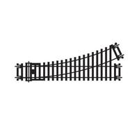 Hornby R8072 OO Gauge Left Hand Point Track - Extra Track Pieces for Model Railway Sets, Model Train Track Pieces - Scale 1:76