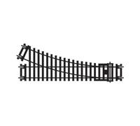 Hornby R8073 OO Gauge Right Hand Point Track - Extra Track Pieces for Model Railway Sets, Model Train Track Pieces - Scale 1:76, Black