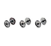 Hornby R8098 00 Gauge Spoked Wheel/ Axles 10 Sets Freight Rolling Stock Rolling Stock Wheels, 12.5 mm