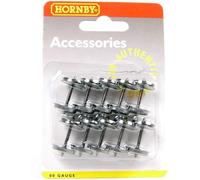 Hornby R8218 14.1mm Metal Disc Wheels - Spare Parts and Train Accessories for H