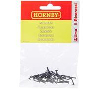 Hornby R8219 NEM Couplings - Spare Parts and Train Accessories for Hornby OO Gauge Model Railway Sets, Coupling and Modelling Tools - NEM Couplings (Pack of 10), Scale 1:76