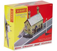 Hornby R8227 OO Gauge Building Extension Pack 1, Model Train Accessories for Adding Scenery & Buildings to 00 Gauge Model Railway, Includes: Platform, Platform Ramps, Single Distance - 1:76 Scale
