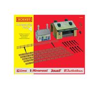 Hornby R8230 00 Gauge Building Extension Pack 4 - hornby pack r8230 4 gauge 00 building extension accessories