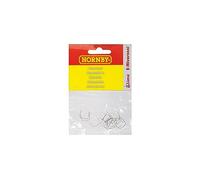 Hornby R8232 Digital Electric Point Clips - Spare Parts and Train Accessories for Hornby OO Gauge Model Railway Sets, Coupling and Modelling Tools - Digital Track Clips (Pack of 20), Scale 1:76