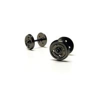 Hornby R8234 14.1mm Disc Wheels - 4 hole - Spare Parts and Train Accessories for Hornby OO Gauge Model Railway Sets, Coupling and Modelling Tools - Disc Wheels (Pack of 10), Scale 1:76
