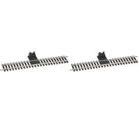 Hornby R8241 OO Gauge Digital Power Track - Extra Track Pieces for Model Railway Sets, Toy Train Track Pieces, 1 x Digital Power Track - Hobbies for Men - Scale 1:76, Red (Pack of 2)
