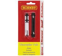 Hornby R8244 Uncoupler Unit - Spare Parts and Train Accessories for Hornby OO Gauge Model Railway Sets, Cleaning Tools - Scale 1:76, Black