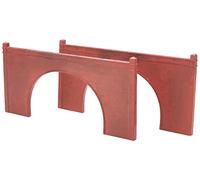 Hornby R8512 Skaledale 00 Gauge Tunnel Portals Double (Brick), Red