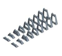 Hornby R909 OO Gauge Elevated Track Support Set, Model Train Accessories for Adding Scenery, Dioramas, Woodland, Buildings and More to 00 Gauge Model Railway - 1:76 Scale, Grey