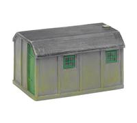 Hornby R9512 Skaledale 00 Gauge Concrete Plate Layers Hut,Grey,35 x 53 mm | Model Railway Accessories, Miniature Diorama Scenery for Hornby Train Sets, Lifelike Building Models, Scale 1:76