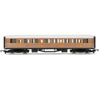 Hornby Railroad Teak 1st/3rd Class Coach LNER 22357