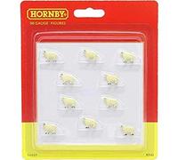 Hornby - R7122 Sheep for Model Railway OO Gauge, Accessories for Adding Scenery, Dioramas, Woodland, Buildings and More, Model Making Kits - 1:76 Scale Accessory