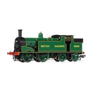Hornby Steam Train - R30140 BR, M7 Class, 0-4-4T, 30244 - Era 3 00 Gauge Locomotives for Train Set, Engine Models for Adults - 1:76 Scale Model Gift