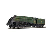 Hornby Steam Train - R30349 Dublo BR, A4 Class, 4-6-2, 60016 'Silver King' - Era 4 00 Gauge Locomotives for Train Set, Engine Models for Adults - 1:76 Scale Model Gift
