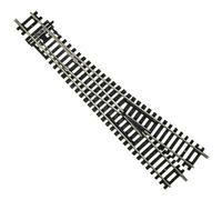 Hornby R8077 OO Gauge Left Hand Express Point Track - Extra Track Pieces for Model Railway Sets, Model Train Track Pieces - Scale 1:76