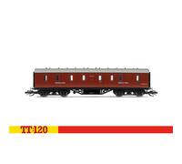 Hornby TT4035 LMS Period III 50' Full Brake Coach BR Maroon M31040M