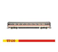 TT120 Hornby Coach Car - TT4027 BR Intercity, Mk3 Tourist Standard Open, 42199 - Era 8 Train Toy, TT Gauge Carriage for Train Set, Rolling Stock Models for Adults - 1:120 Scale Model Gift