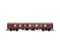 TT:120 Hornby Coach Car - TT4001B BR Mk1 Composite Corridor E15474 - Era 5 Train Toy, TT Gauge Carriage for Train Set, Rolling Stock Models for Adults - 1:120 Scale Model Gift