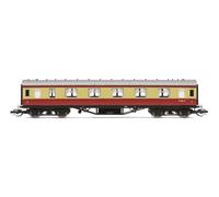 TT:120 Hornby Coach Car - TT4036 BR 57' Corridor First, M1063M - Era 4 Train Toy, TT Gauge Carriage for Train Set, Rolling Stock Models for Adults - 1:120 Scale Model Gift