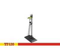 Hornby TT120 TT8046 TT Gauge Distant Signal - Extra Track Pieces for Model Railway Sets, Toy Train Track Pieces, Model TT Signal Piece - Hobbies for Men - Scale 1:120