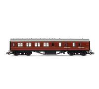 Hornby TT:120 Coach Car - TT4034A BR 57' Brake Third, M5629M - Era 5 Train Toy, TT Gauge Carriage for Train Set, Rolling Stock Models for Adults - 1:120 Scale Model Gift