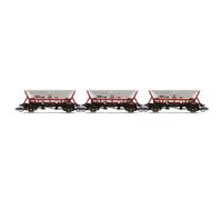Hornby TT:120 TT6037 HAA Hopper Wagon Set (3) BR Railfreight