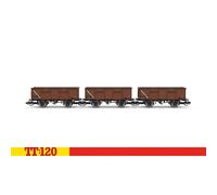 Hornby TT:120 TT6039 BR 21T Mineral Wagon Triple Pack 313075/093/127
