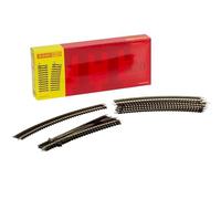 Hornby TT8032 TT Gauge Track Pack 3 - Extra Track Pieces for Model Railway Sets, Toy Train Track Pieces, Includes: 6 x TT8004, 1 x TT8006, 2 x TT8009 - Hobbies for Men - Scale 1:120