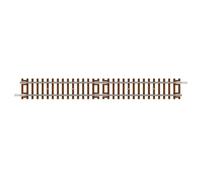 TT120 Hornby TT8037 TT Gauge Extended Half Straight Track - Extra Pieces for Model Railway Sets, Toy Train Parts, Includes: 1 x Extended Track Piece - Hobbies for Men - Scale 1:120