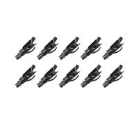 Hornby TT8040 Coupling Assemblies - Spare Parts and Train Accessories for Hornby OO Gauge Model Railway Sets, Coupling and Modelling Tools - 10 x Pocket Couplings - Scale 1:120